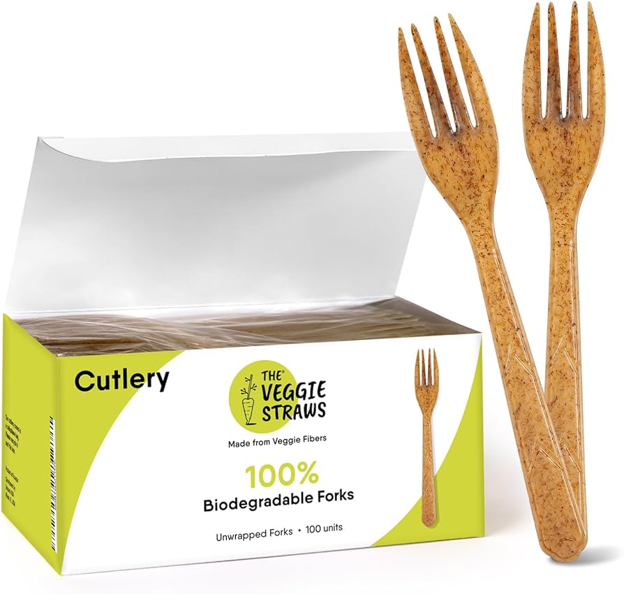 Tenedores Biodegradables
